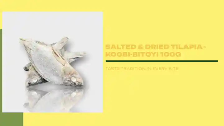 Salted &amp; Dried Tilapia - Koobi-Bitoyi 100g by@Outfy