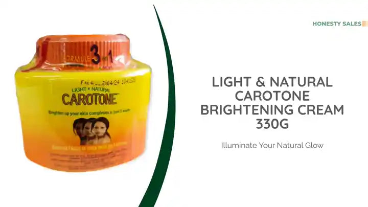 Light &amp; Natural CaroTone Brightening Cream 330g by@Outfy