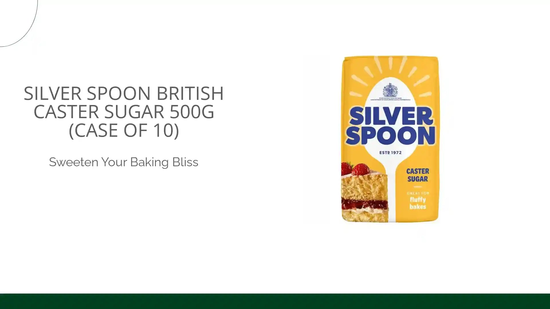 Silver Spoon British Caster Sugar 500g (Case of 10) by@Outfy