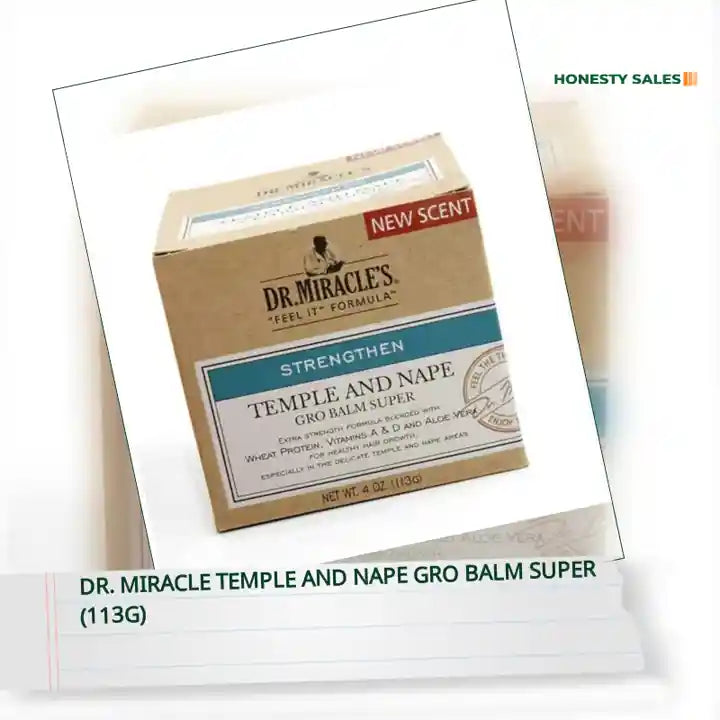 Dr. Miracle Temple And Nape Gro Balm Super (113g) by@Outfy