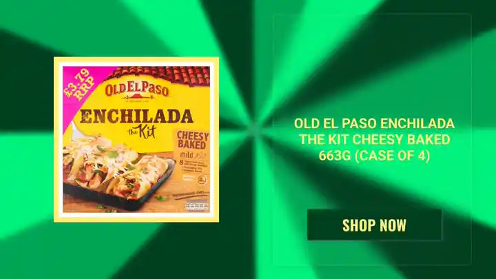 Old El Paso Enchilada the Kit Cheesy Baked 663g (Case of 4) by@Outfy