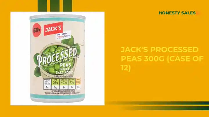Jack's Processed Peas 300g (Case of 12) by@Outfy