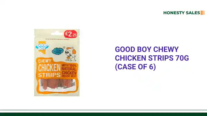 Good Boy Chewy Chicken Strips 70g (Case of 6) by@Outfy