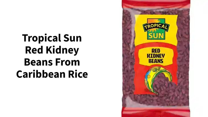 Tropical Sun Red Kidney Beans From Caribbean rice by@Outfy