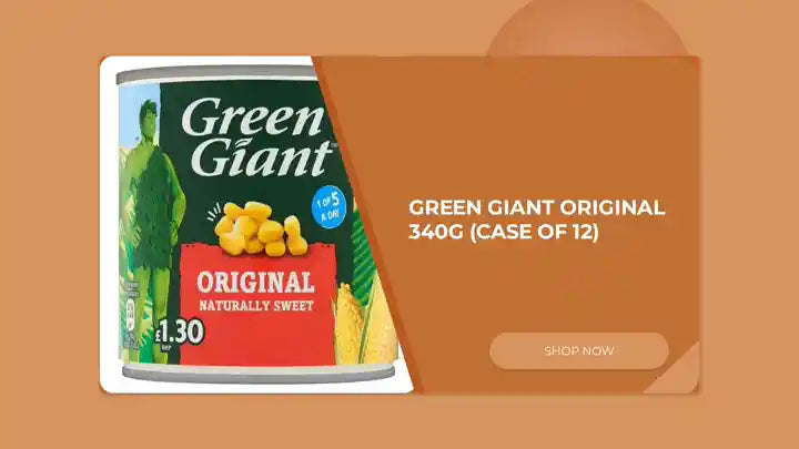 Green Giant Original 340g (Case of 12) by@Outfy