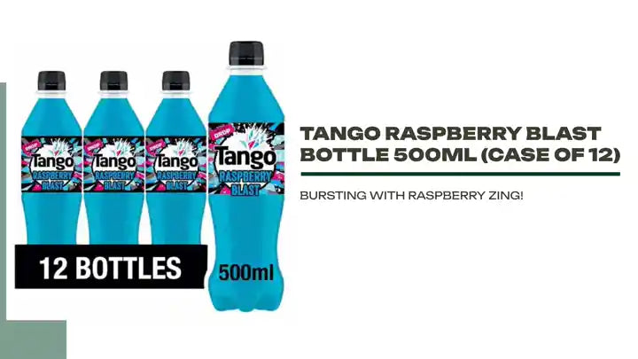 Tango Raspberry Blast Bottle 500ml (Case of 12) by@Outfy