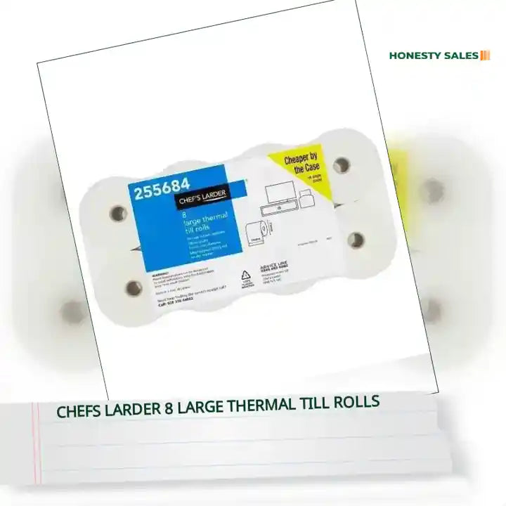 Chefs Larder 8 Large Thermal Till Rolls by@Outfy