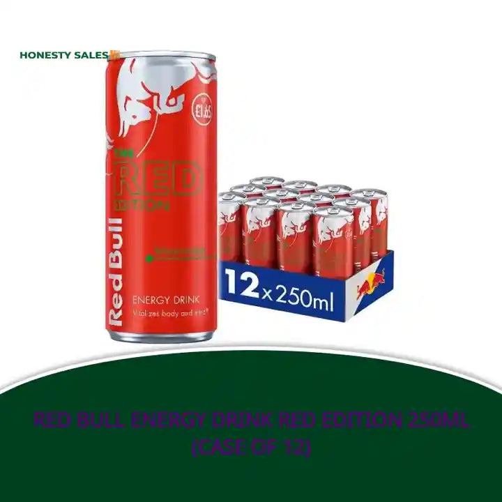 Red Bull Energy Drink Red Edition 250ml (Case of 12) by@Outfy