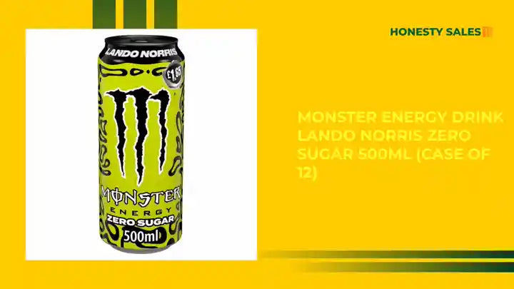 Monster Energy Drink Lando Norris Zero Sugar 500ml (Case of 12) by@Outfy