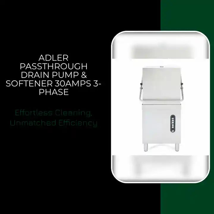 Adler Passthrough Drain Pump &amp; Softener 30AMPS 3-PHASE by@Outfy