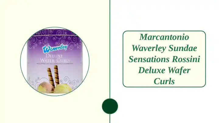 Marcantonio Waverley Sundae Sensations Rossini Deluxe Wafer Curls by@Outfy
