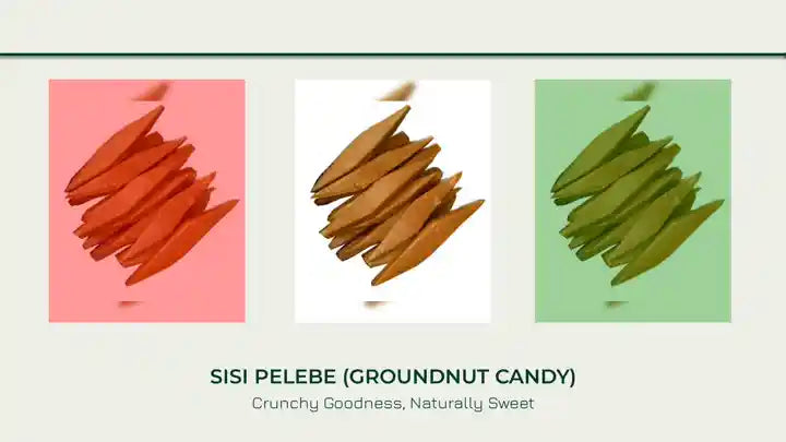 Sisi Pelebe (Groundnut Candy) by@Outfy