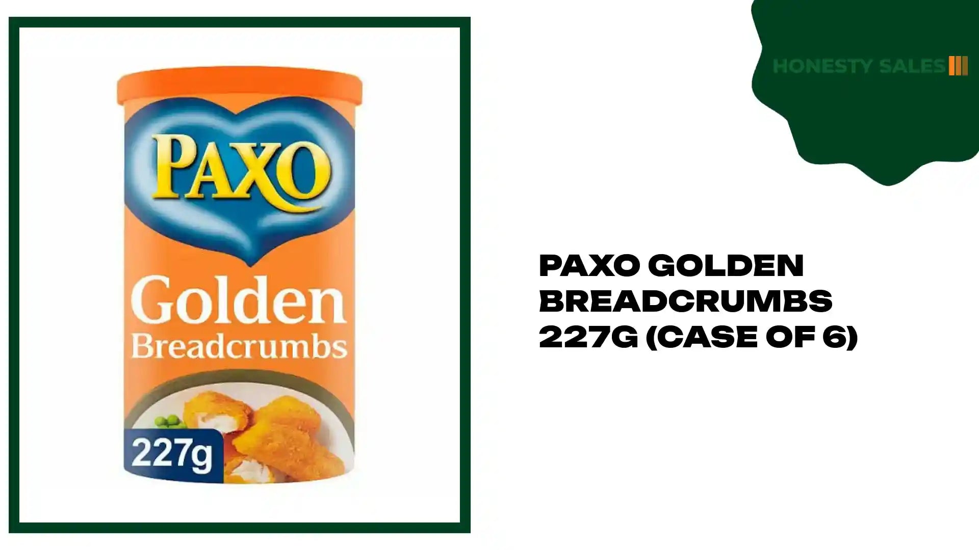 Paxo Golden Breadcrumbs 227g (Case of 6) by@Outfy