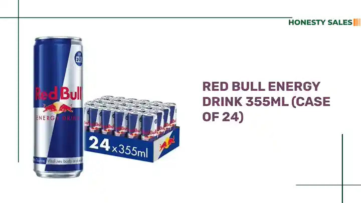 Red Bull Energy Drink 355ml (Case of 24) by@Outfy