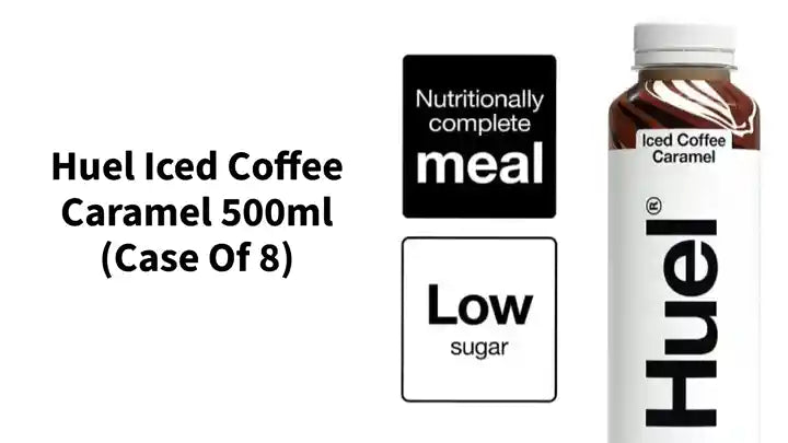 Huel Iced Coffee Caramel 500ml (Case of 8) by@Outfy