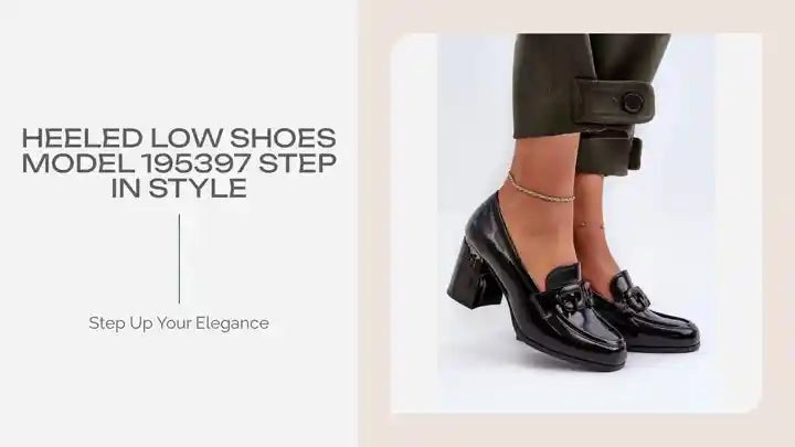 Heeled low shoes model 195397 Step in style by@Outfy