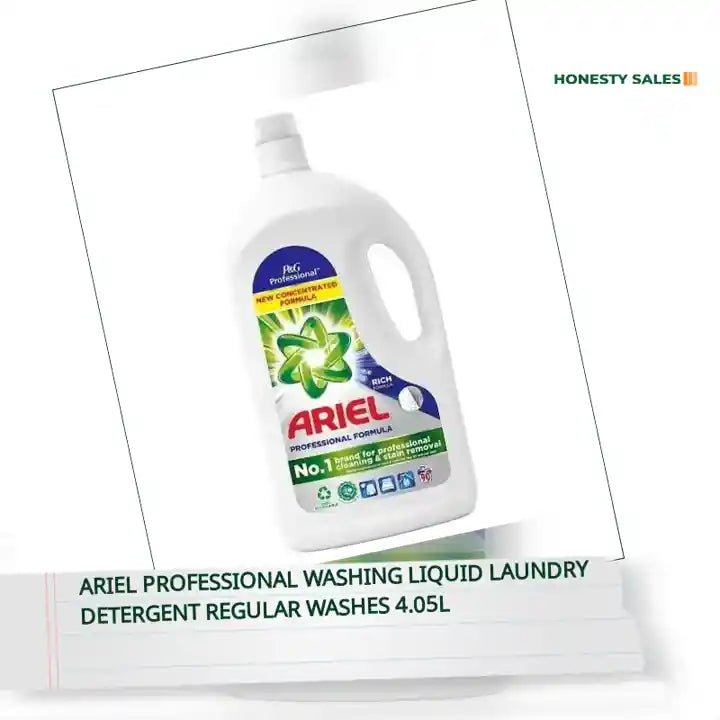 Ariel Professional Washing Liquid Laundry Detergent Regular Washes 4.05l by@Outfy