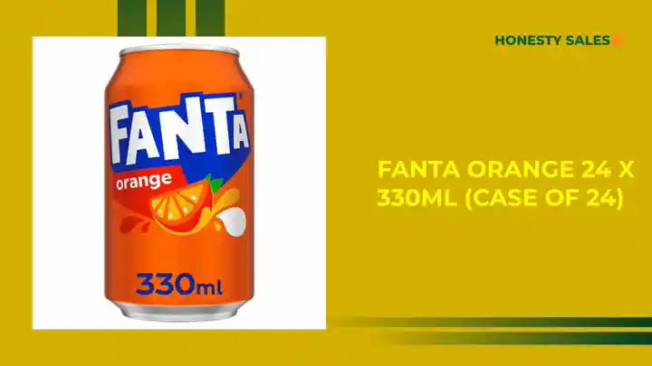 Fanta Orange 24 x 330ml (Case of 24) by@Outfy