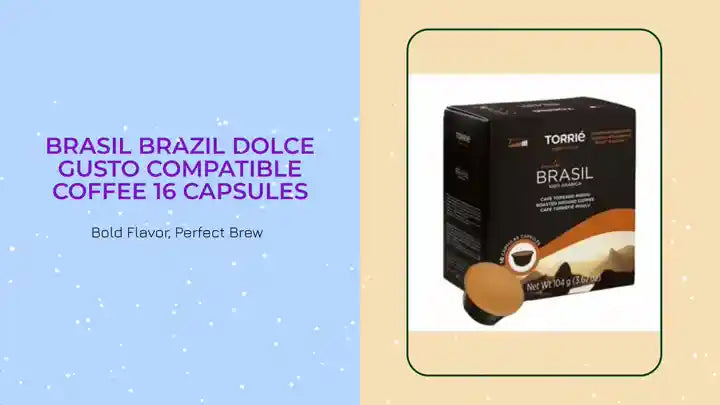 Brasil Brazil Dolce Gusto Compatible Coffee 16 Capsules by@Outfy