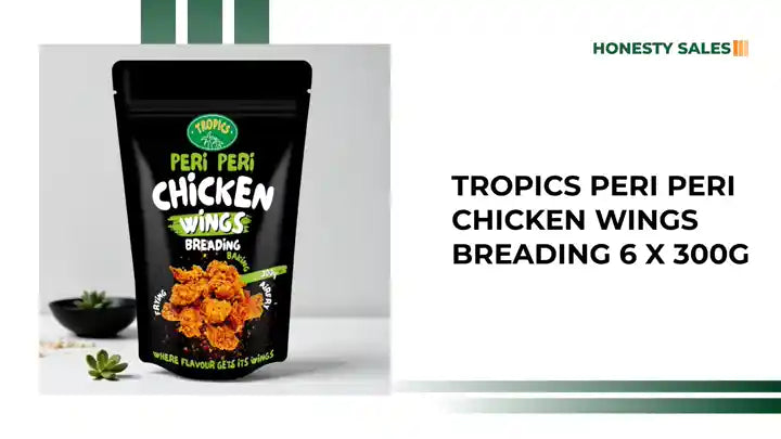 Tropics Peri Peri Chicken Wings Breading 6 x 300g by@Outfy