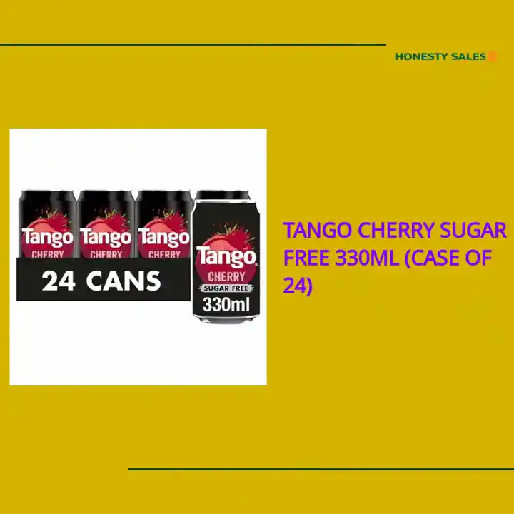 Tango Cherry Sugar Free 330ml (Case of 24) by@Outfy