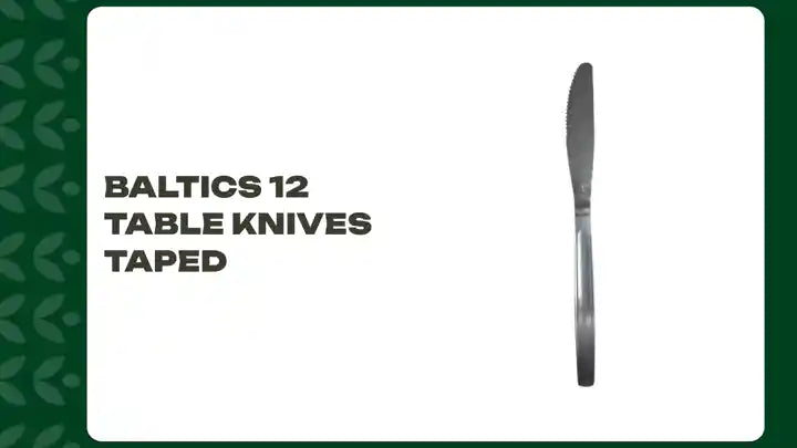 Baltics 12 Table Knives taped by@Outfy