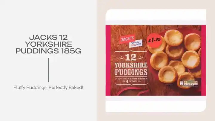 Jacks 12 Yorkshire Puddings 185g by@Outfy