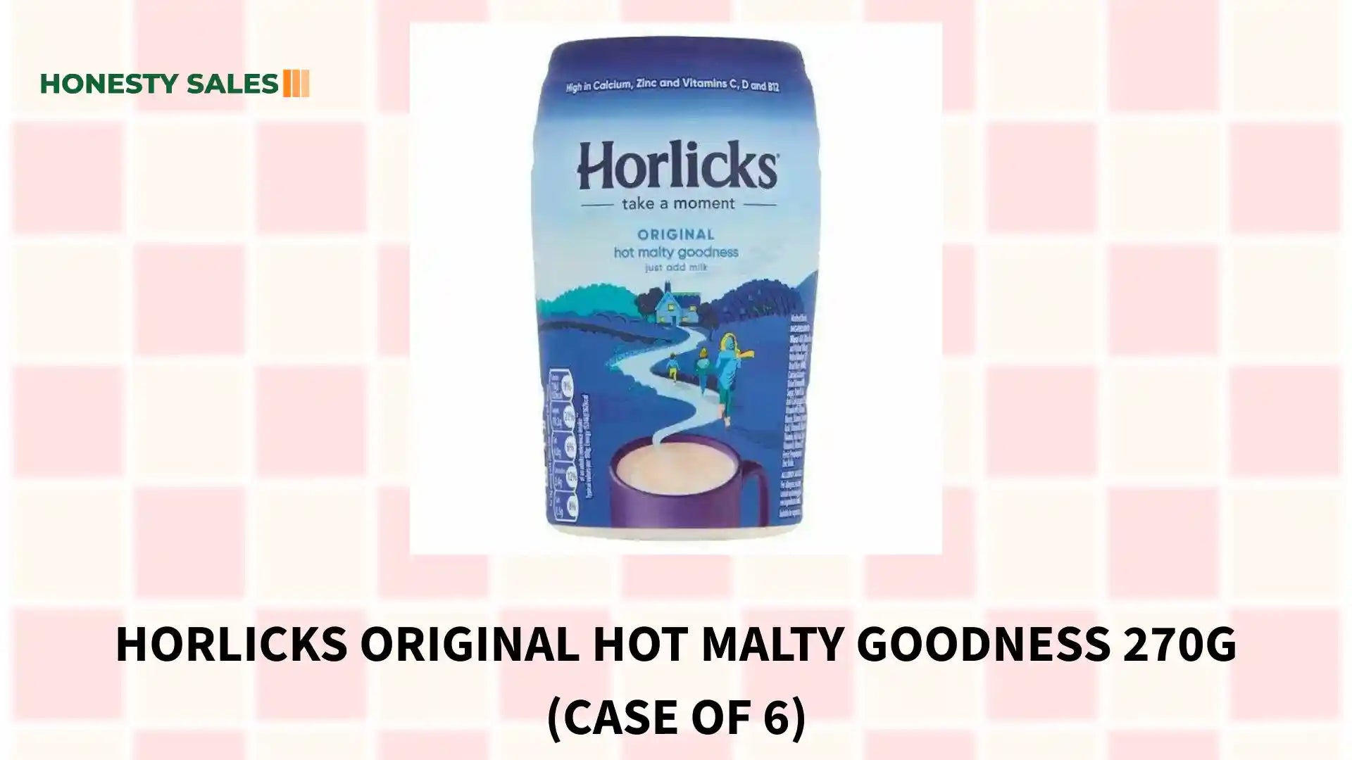 Horlicks Original Hot Malty Goodness 270g (Case of 6) by@Outfy