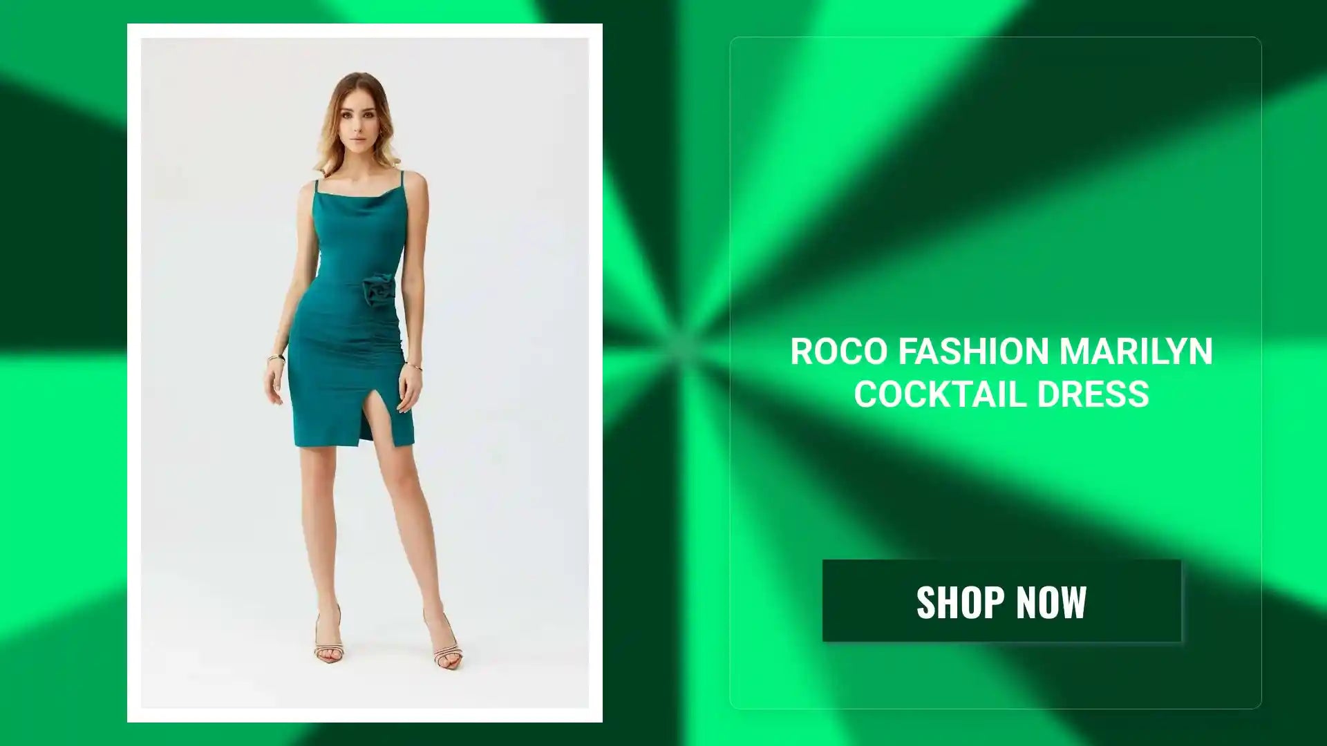 Roco Fashion marilyn cocktail dress by@Outfy