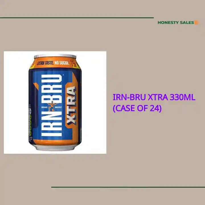 Irn-Bru Xtra 330ml (Case of 24) by@Outfy