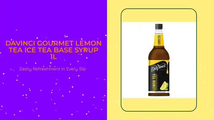DaVinci Gourmet Lemon Tea Ice Tea Base Syrup 1L by@Outfy