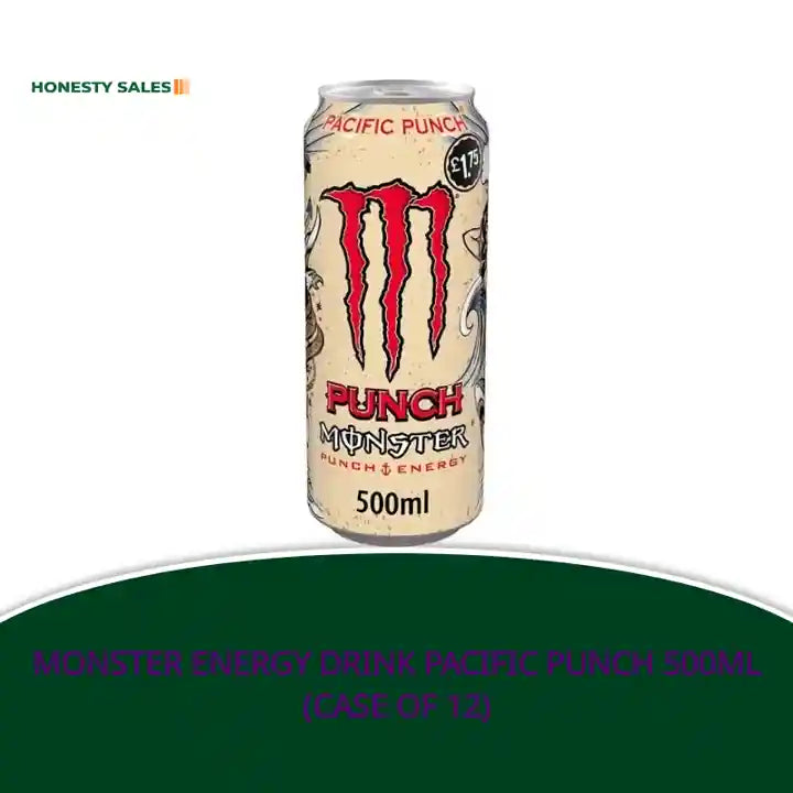 Monster Energy Drink Pacific Punch 500ml (Case of 12) by@Outfy