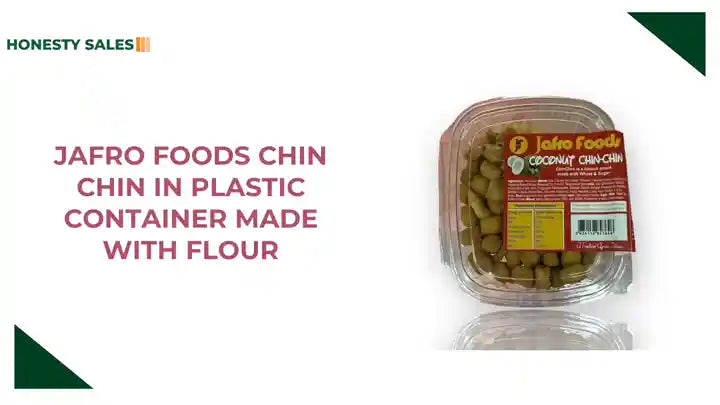 Jafro Foods Chin Chin in Plastic Container made with flour by@Outfy