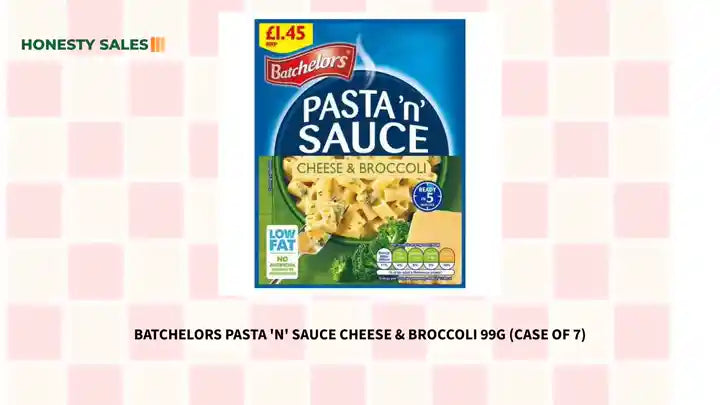 Batchelors Pasta 'n' Sauce Cheese & Broccoli 99g (Case of 7) by@Outfy