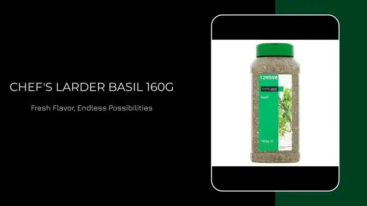 Chef's Larder Basil 160g by@Outfy
