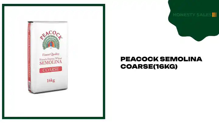 Peacock Semolina Coarse(16kg) by@Outfy