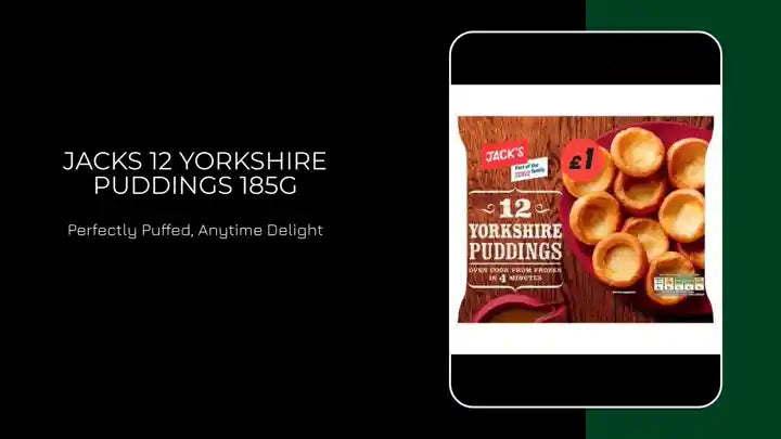 Jacks 12 Yorkshire Puddings 185g by@Outfy