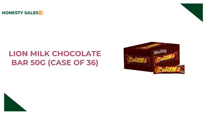 Lion Milk Chocolate Bar 50g (Case of 36) by@Outfy