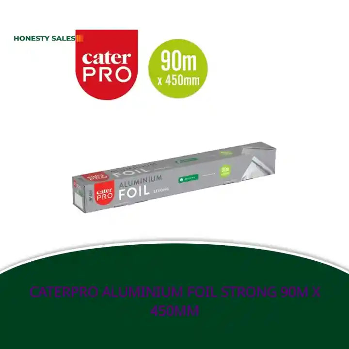 CaterPro Aluminium Foil Strong 90m x 450mm by@Outfy