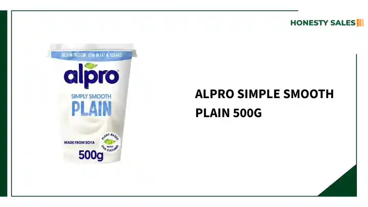 Alpro Simple Smooth Plain 500g by@Outfy