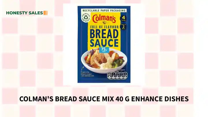 Colman's Bread Sauce Mix 40 g Enhance Dishes by@Outfy