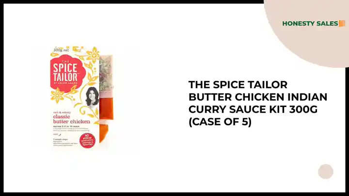 The Spice Tailor Butter Chicken Indian Curry Sauce Kit 300g (Case of 5) by@Outfy