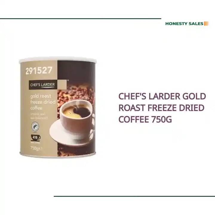 Chef's Larder Gold Roast Freeze Dried Coffee 750g by@Outfy