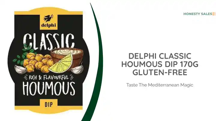 Delphi Classic Houmous Dip 170g Gluten-free by@Outfy