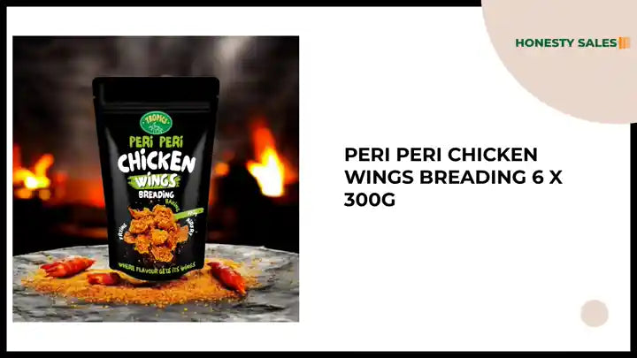 Tropics Peri Peri Chicken Wings Breading 6 x 300g by@Outfy