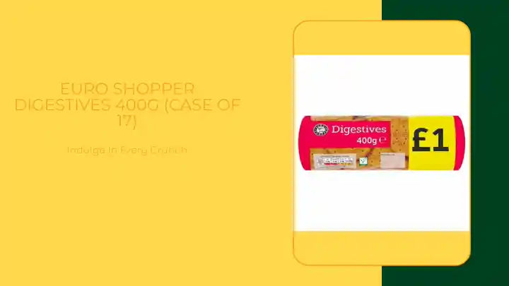 Euro Shopper Digestives 400g (Case of 17) by@Outfy