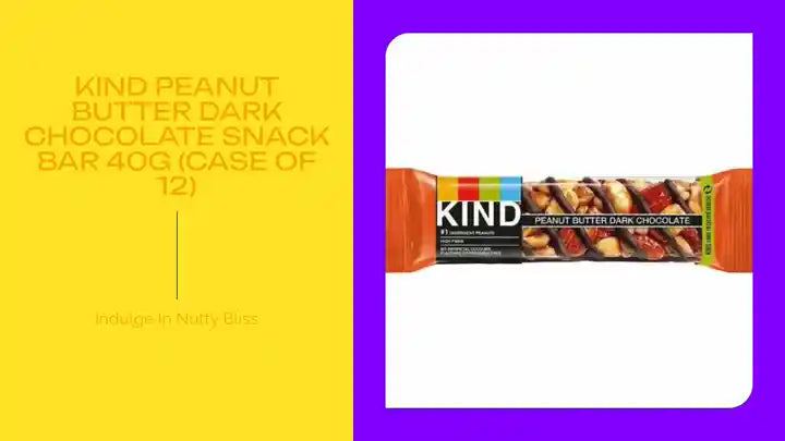 KIND Peanut Butter Dark Chocolate Snack Bar 40g (Case of 12) by@Outfy