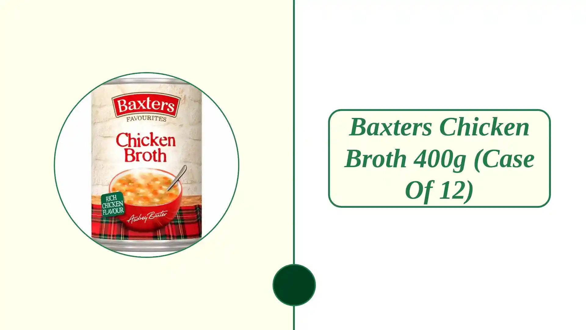 Baxters Chicken Broth 400g (Case of 12) by@Outfy