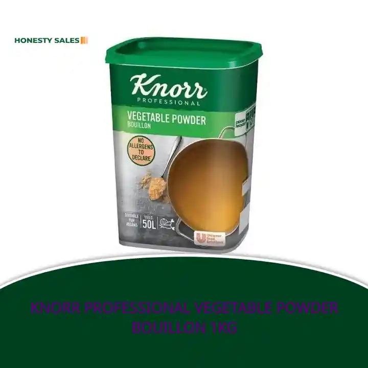 Knorr Professional Vegetable Powder Bouillon 1kg by@Outfy