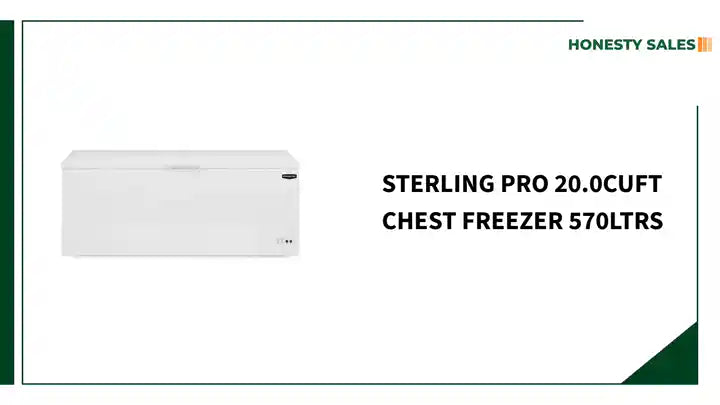 Sterling Pro 20.0cuft Chest Freezer 570ltrs by@Outfy